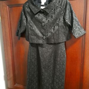 DONNA MORGAN 2 piece dress set